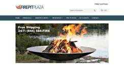 Desktop Screenshot of firepitplaza.com